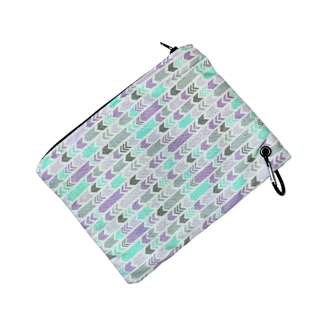 Pochette fléchée pour foulard 5 en 1 Famille Nomade