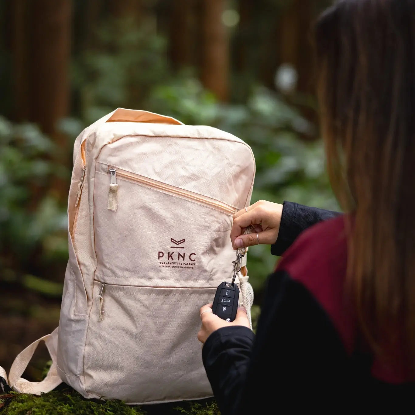 Sac de voyage Pack N Carry 18L pliable Beige My Store