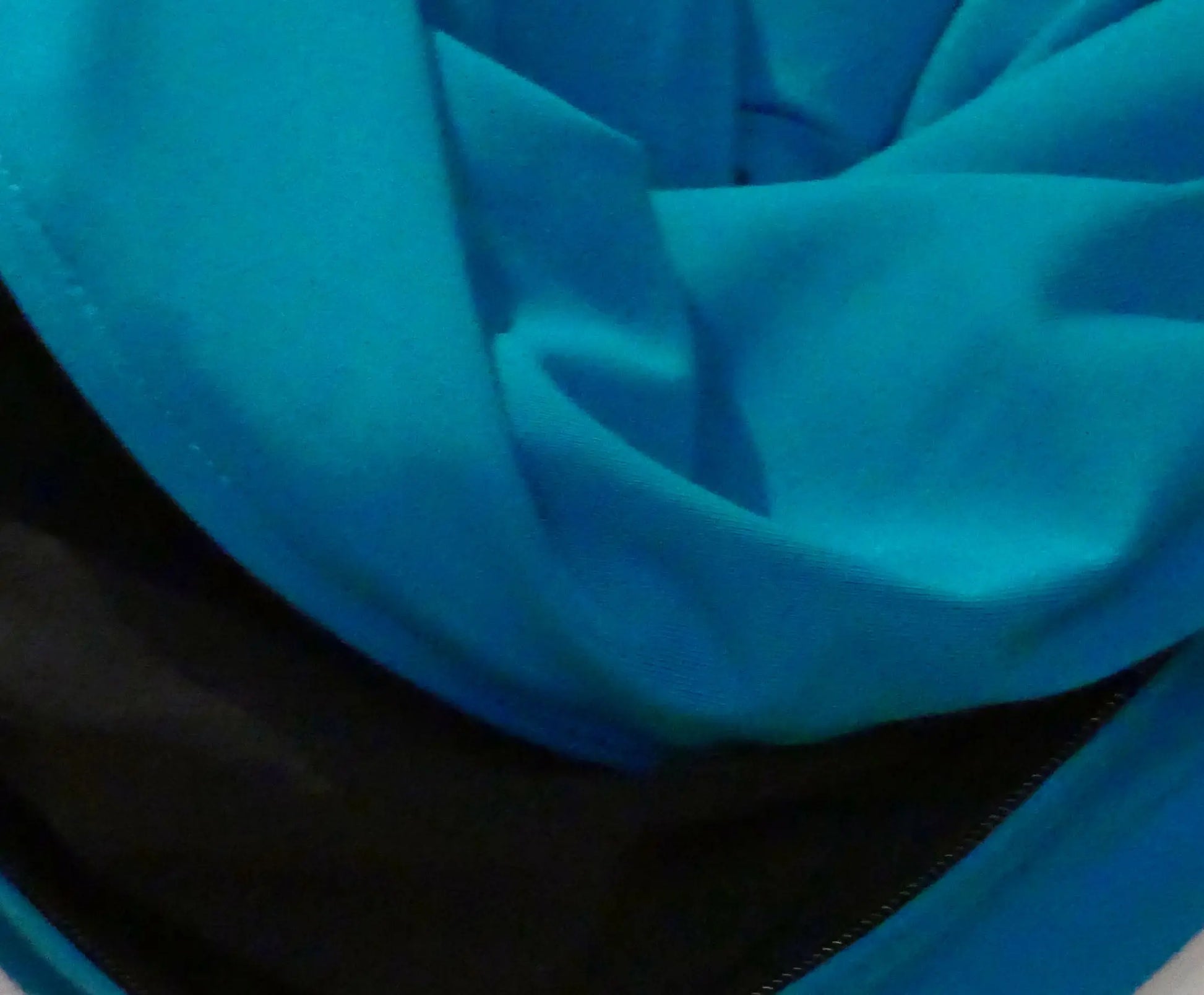 Foulard 5 en 1 en bambou bleu turquoise Famille Nomade